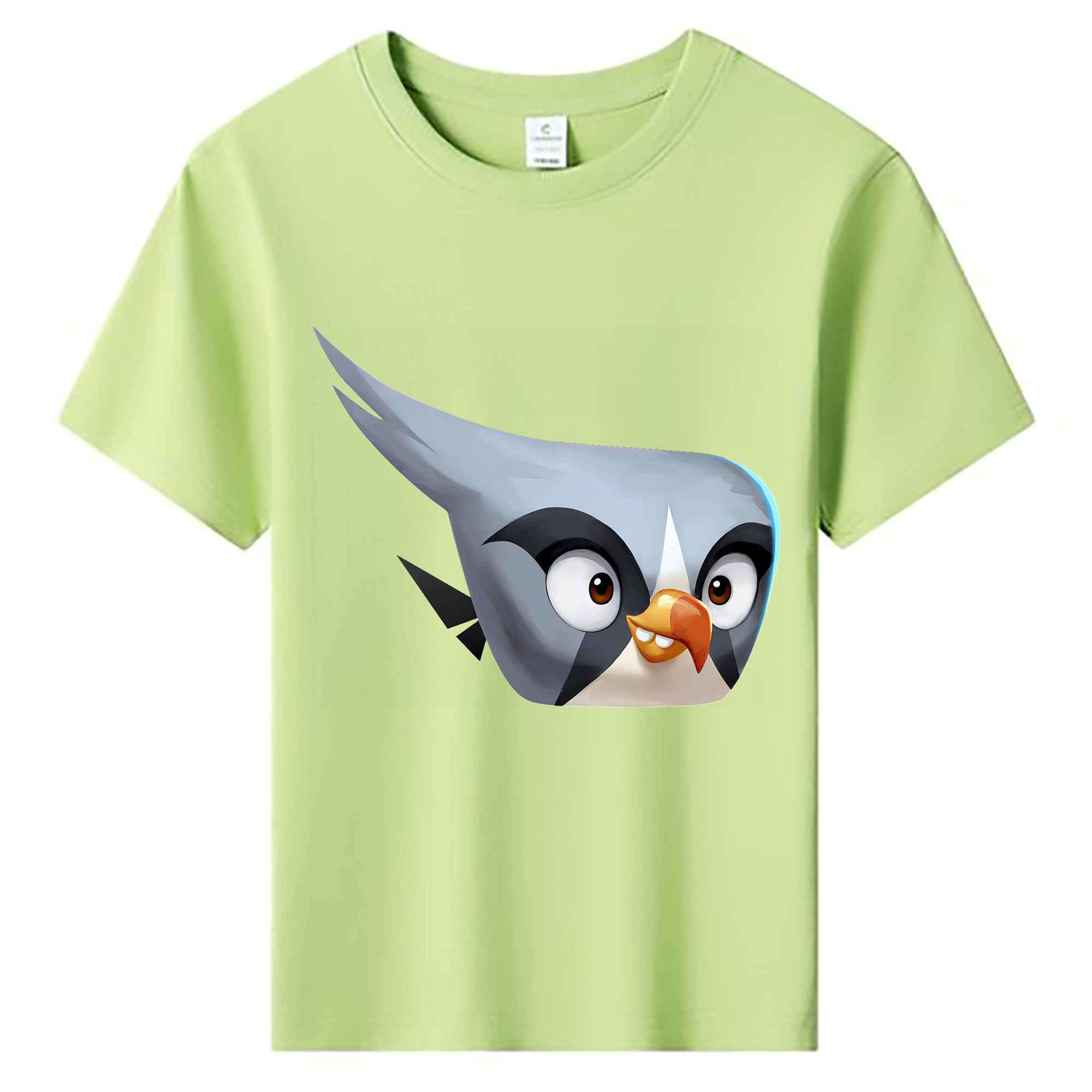 （画像用） Angry Birds アングリーバード 綿100％キッズTシャツ（フロントプリント）